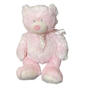 Baby Ganz My First Teddy Bear Plush 10" Pink Girl Shower Gift Birthday Stuffie